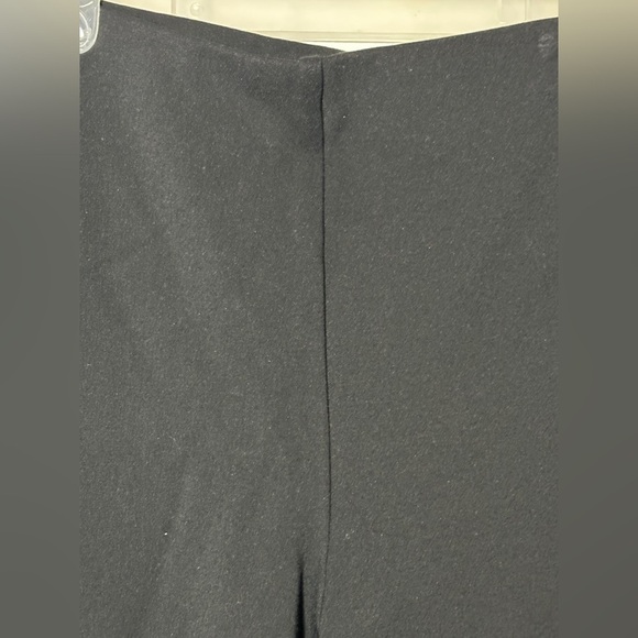 Chico’s Black Leggings Elastic Waist Size 1R (8 R) Casual - Picture 2 of 6